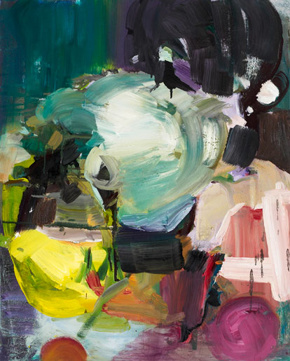 Eating puffball 75x60cm 2009